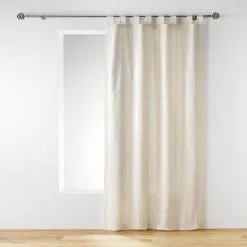 Paris Prix Rideau à Passants Loratitude 140x260cm Naturel & Or