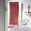 Paris Prix Rideau Voilage Bully 140x240cm Rouge