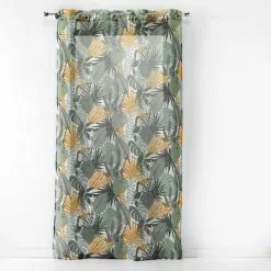 Paris Prix Rideau Voilage à Œillets Brazilia 140x280cm Blanc