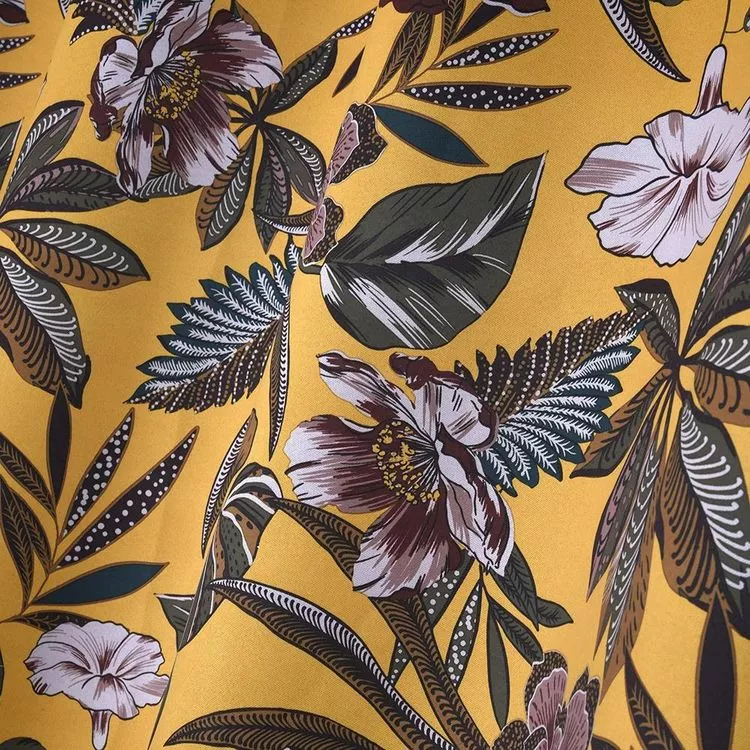 Lovely Casa Rideau à œillets Occultant 140x260 Cm Curiosity Moutarde – Image 3