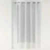 Paris Prix Rideau Voilage à Œillets Zazy 140x280cm Blanc