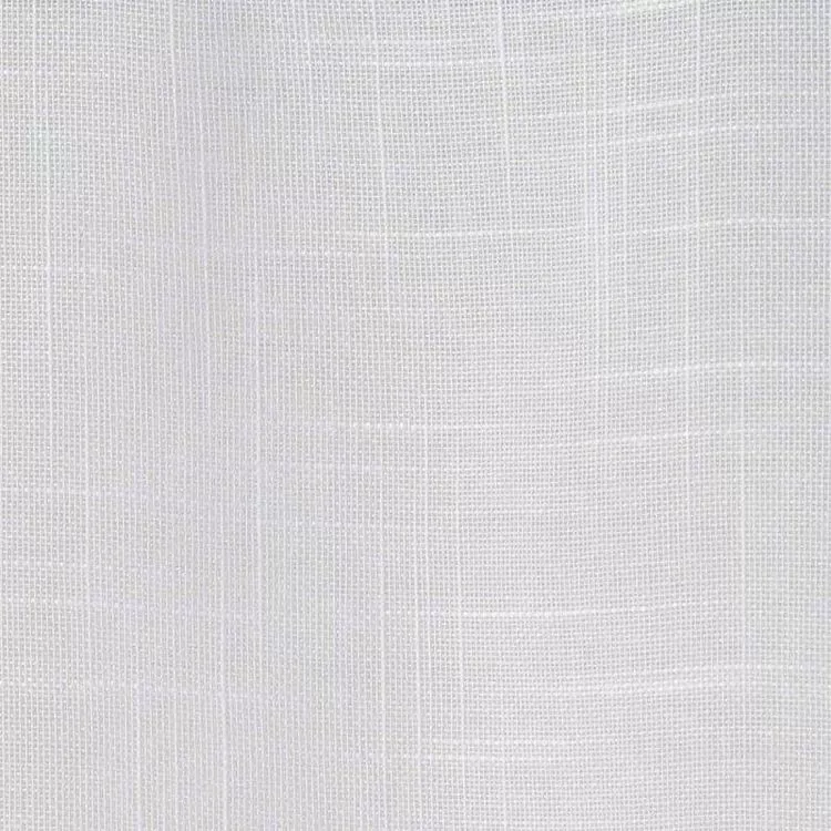 Paris Prix Rideau Voilage à Œillets Zazy 140x280cm Blanc – Image 3