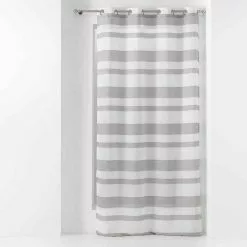 Paris Prix Rideau Voilage à Œillets Palerma 140x280cm Blanc