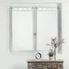 Paris Prix Paire De Voilages Camilla 60x160cm Blanc