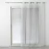 Paris Prix Rideau Voilage à Œillets Dixiea 140x240cm Argent