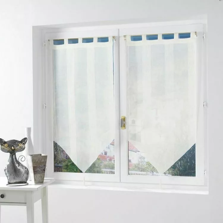 Paris Prix Paire De Voilages Salina 60x160cm Naturel