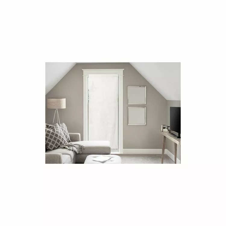 Soleil D'ocre Voile Pour Porte Fenêtre En Coton 90x200 Cm PANAMA écru