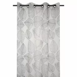 Lovely Casa Voilage à œillets 140x260 Cm Iguapo Taupe