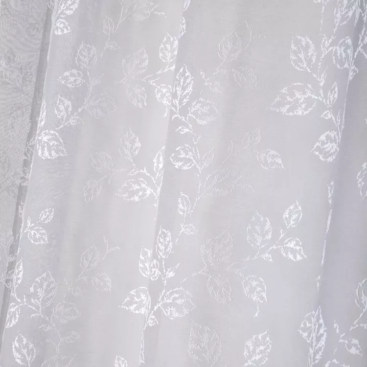 Lovely Casa Voilage à œillets 140x260 Cm Brome Perle – Image 2