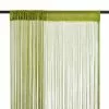 VIDAXL Rideau En Fils 2 Pcs 140 X 250 Cm Vert