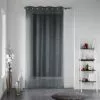 Paris Prix Rideau Voilage Cassie 140x240cm Anthracite