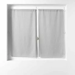 Paris Prix Paire De Voilages Soane 60x160cm Gris