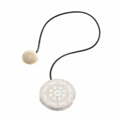 Paris Prix Embrasse De Rideau Aimantée Helsinki 43cm Blanc