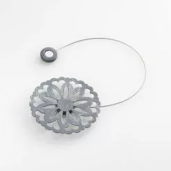 Paris Prix Embrasse De Rideau Aimantée Emmy 30cm Gris