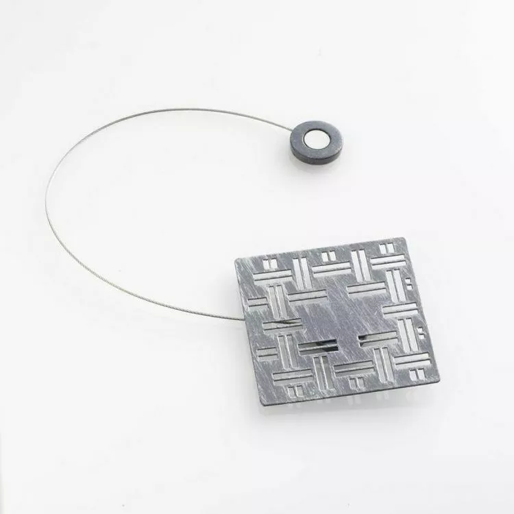 Paris Prix Embrasse De Rideau Aimantée Moderno 30cm Gris