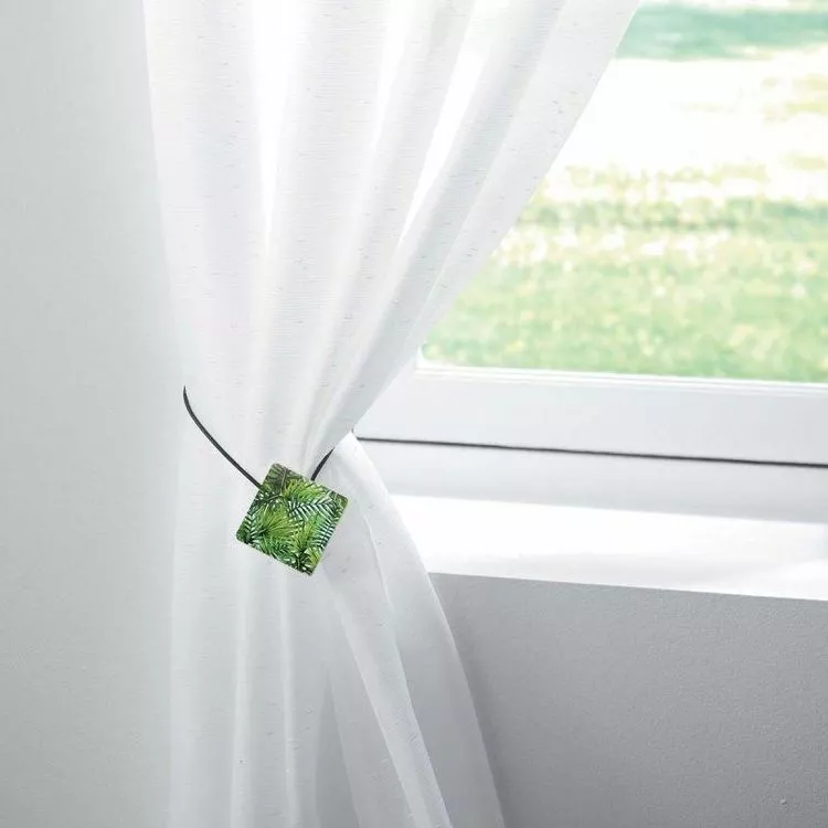 Paris Prix Embrasse De Rideau AimantĂ©e Eres 43cm Vert â Image 2