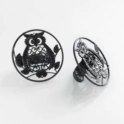 Paris Prix Lot De 2 Embrasses De Rideau Gufo 8cm Noir