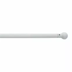 Paris Prix Tringle Déco Extensible Bolla 80-110cm Blanc
