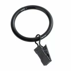 Paris Prix Lot De 10 Anneaux Pince 12cm Noir