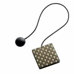 Paris Prix Embrasse De Rideau Aimantée Lumos 43cm Noir