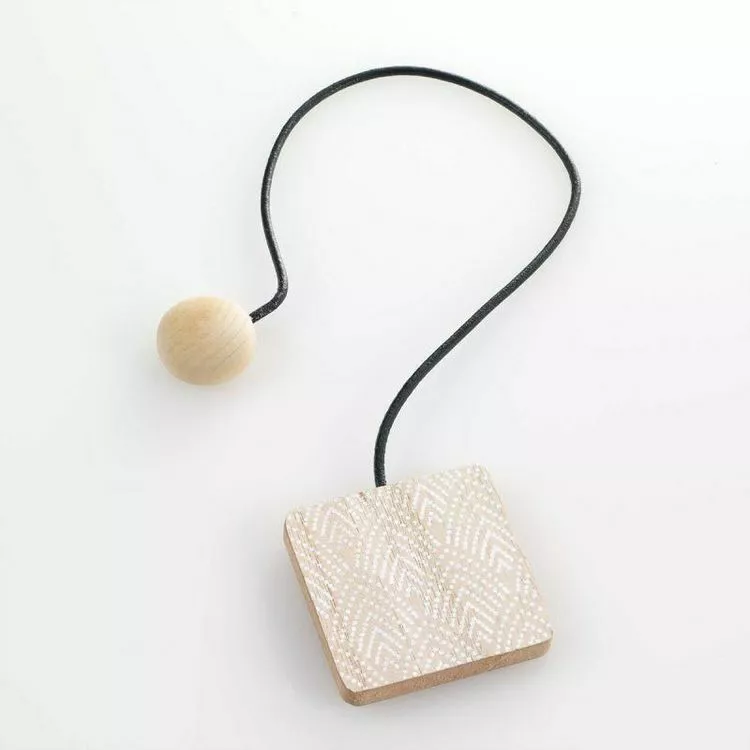 Paris Prix Embrasse De Rideau Aimantée Lakos 43cm Blanc