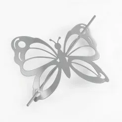 Paris Prix Embrasse De Rideau Broche Farfalina 16cm Gris