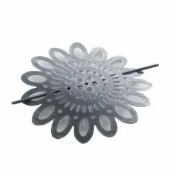 Paris Prix Embrasse De Rideau Broche Mandy 17cm Gris
