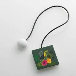 Paris Prix Embrasse De Rideau Aimantée Toncanio 43cm Vert