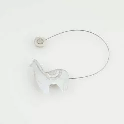 Paris Prix Embrasse De Rideau Aimantée Yzma 30cm Blanc