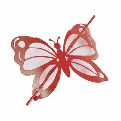 Paris Prix Embrasse De Rideau Broche Farfalina 16cm Rouge