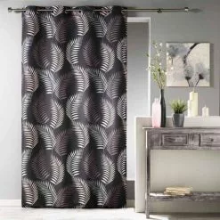 Paris Prix Rideau à Oeillets Goyave 140x280cm Chocolat