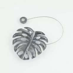 Paris Prix Embrasse De Rideau Aimantée Palmera 30cm Gris