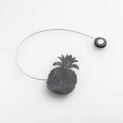 Paris Prix Embrasse De Rideau Aimantée Ghana 30cm Noir