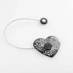 Paris Prix Embrasse De Rideau Aimantée Lovely 30cm Noir