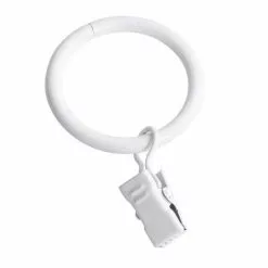 Paris Prix Lot De 10 Anneaux Pince 12cm Blanc