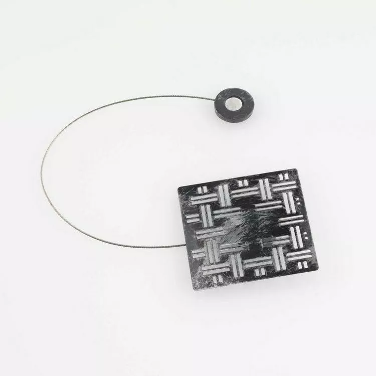 Paris Prix Embrasse De Rideau Aimantée Moderno 30cm Noir