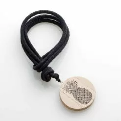 Paris Prix Embrasse De Rideau En Bois Guarani 41cm Noir