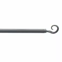 Paris Prix Tringle Déco Extensible Spiralia 40-60cm Gris