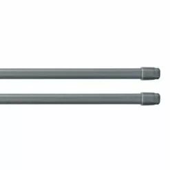 Paris Prix Lot De 2 Tringles Extensibles Lio 100-140cm Gris