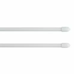 Paris Prix Lot De 2 Tringles Extensibles Kepa 80-110cm Blanc