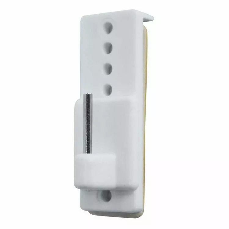 Paris Prix Lot De 2 Crochets Adhésifs Réglables 10cm Blanc