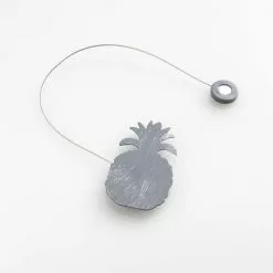 Paris Prix Embrasse De Rideau Aimantée Ghana 30cm Gris