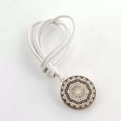 Paris Prix Embrasse De Rideau En Bois Jedeo 41cm Blanc