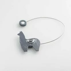 Paris Prix Embrasse De Rideau Aimantée Yzma 30cm Gris