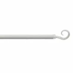 Paris Prix Tringle Déco Extensible Spiralia 60-80cm Blanc