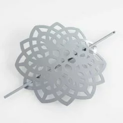 Paris Prix Embrasse De Rideau Broche Rosae 17cm Gris