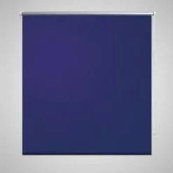 VIDAXL Store Enrouleur Occultant Bleu 60 X 120 Cm