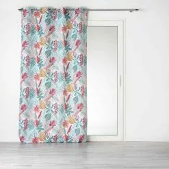 Paris Prix Rideau à Œillets Imprimé Jacala 140x260cm Blanc