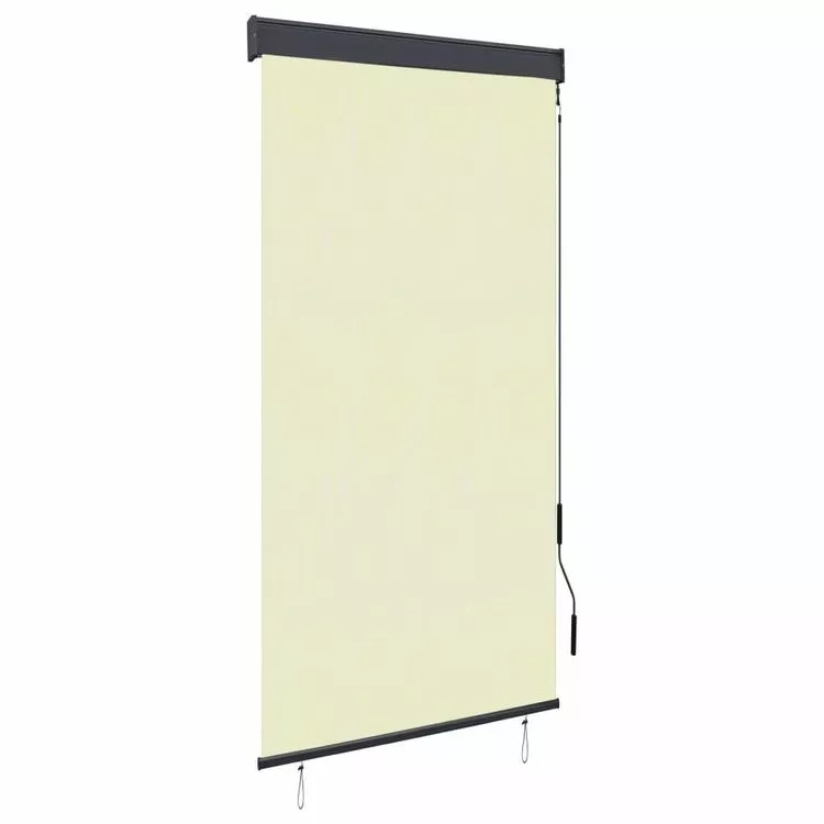 VIDAXL Store Roulant D'exterieur 80 X 250 Cm Creme