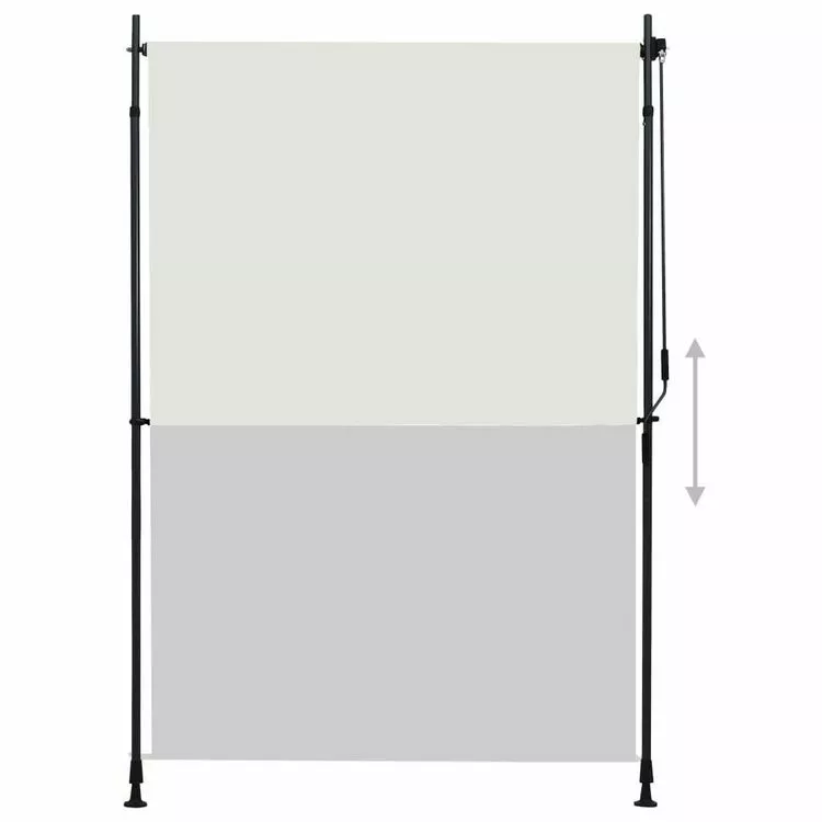 VIDAXL Store Roulant D'exterieur 150 X 270 Cm Creme – Image 3